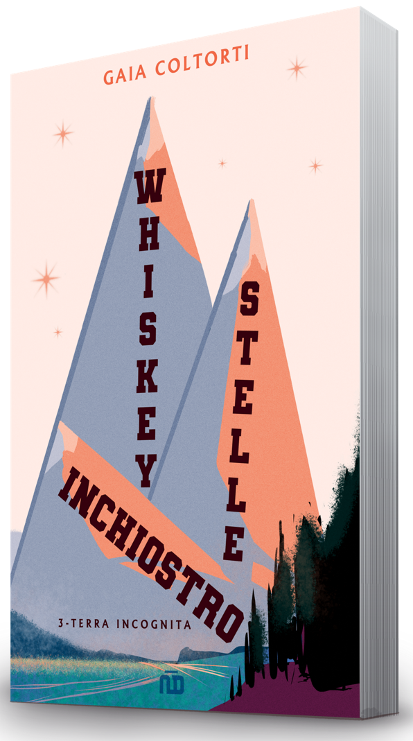 Copertina terzo romanzo della serie Whiskey Stelle Inchiiostro